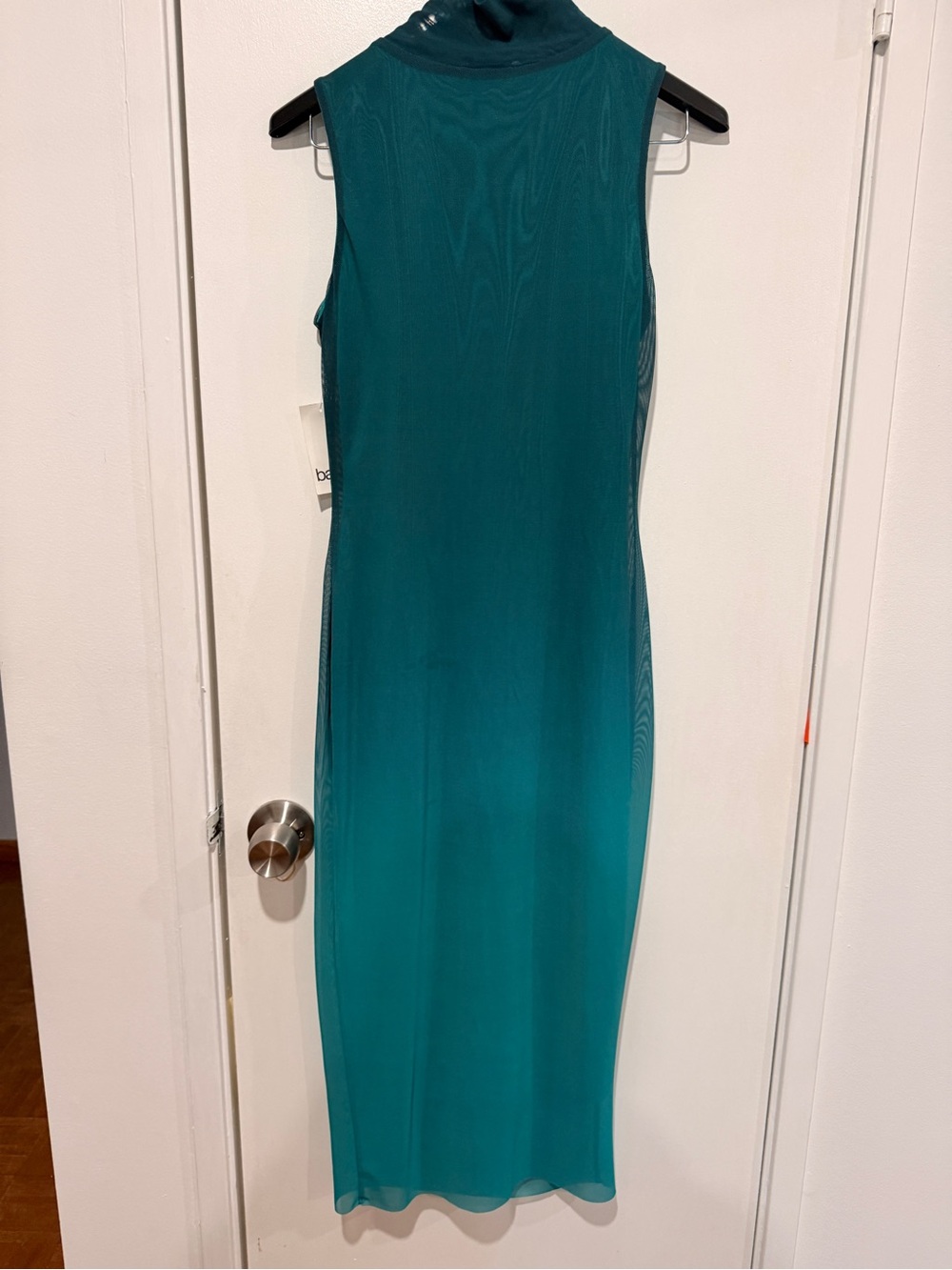 Bar III Teal Sleeveless Maxi Dress